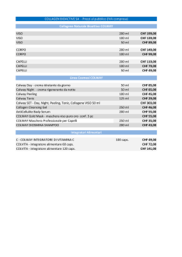VISO 200 ml CHF 199,00 VISO 100 ml CHF 139,00 VISO 50 ml CHF