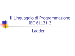Linguaggio Ladder IEC 61131-3