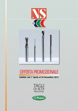 OFFERTA PROMOZIONALE