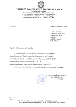 sede legale Via Matteotti n&deg; 2 - 08100