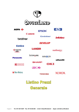 Listino OL - office land