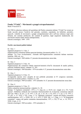 Inventario - Fondazione ISEC