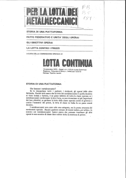 sroam DI UNA PIATTAFORMA