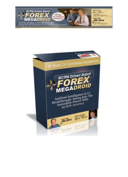 Manuale Forex Megadroid italiano