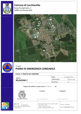 Relazione C0 - Comune di Lacchiarella