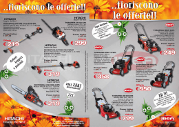 Contattateci per conoscere le ultime offerte!!