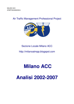 Milano ACC Analisi 20022007 - Milano ATM-PP