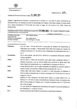 Deliberazione n.471 del 24/03/2014