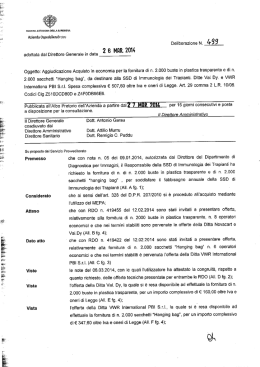 Deliberazione n.499 del 26/03/2014