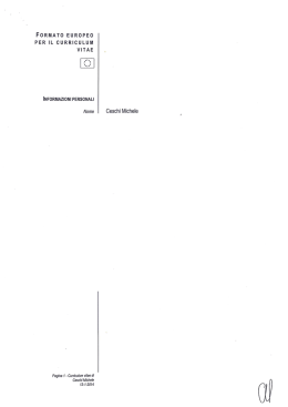 Ceschi Michele - Azienda Ospedaliero Universitaria “Ospedali