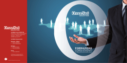 Scarica il Catalogo Corsi 2015