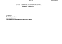 Listino ASIR - FIMMG Matera