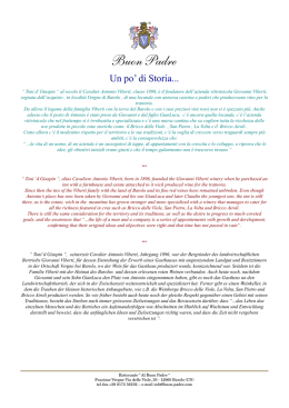 Scarica la carta dei vini