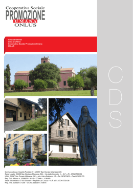 Corrispondenza: Casella Postale 49 &ndash; 20097 San Donato Milanese