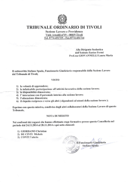 Nota di merito - Home fermitivoli.gov.it
