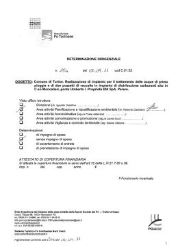 DETERMINAZIONE DIR!GENZIALE n. j{€i.f dei Ige ,0ﬂi , ii cod 0111.02