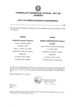 Scanned Document - Consolato Generale d`Italia a Rio de Janeiro