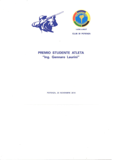 Scarica il file albo d oro