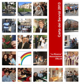 Leggi - Associazione La Ricerca