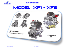 MODEL xf1 - xf2 - maxter engines