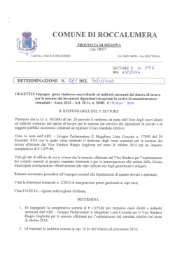 C()MUNE DI ROCCALUMERA - Comune di Roccalumera