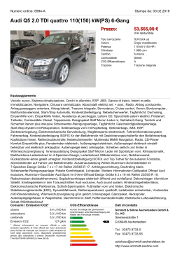 Audi Q5 2.0 TDI quattro 110(150) kW(PS) 6-Gang