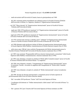 Curriculum vitae