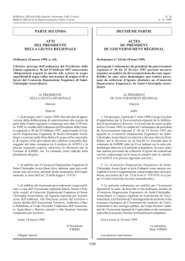 Decreto 12 marzo 1999, n. 6.