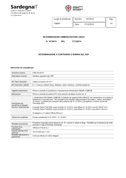 Determinazione n. 167/2014 del 17/12/2014 [file]