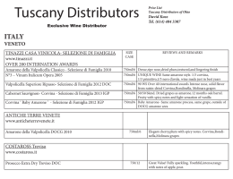 Wine Portfolio - tuscany Distributors of ohio