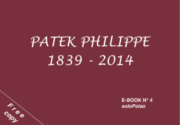 PATEK PHILIPPE 1839 - 2014