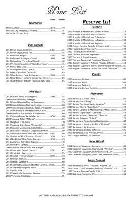 PDF of Our Wine