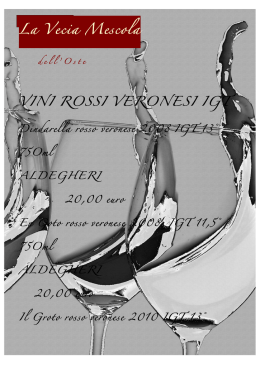 La Vecia Mescola - trattorieverona.it