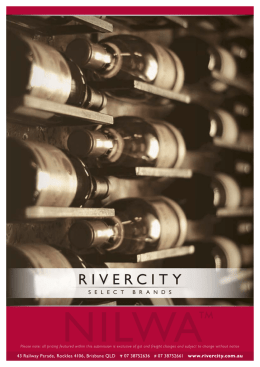 Select Brands - Rivercity Wholesale Liquor