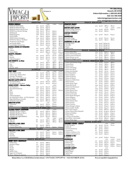 NOVEMBER 2014 Vintage Imports DE Pricelist.xlsx