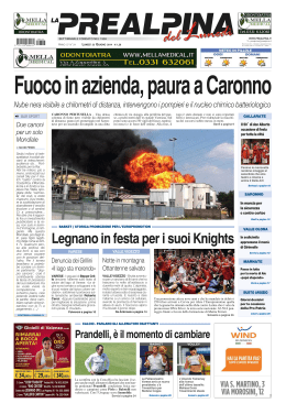 Legnano in festa per i suoi Knights