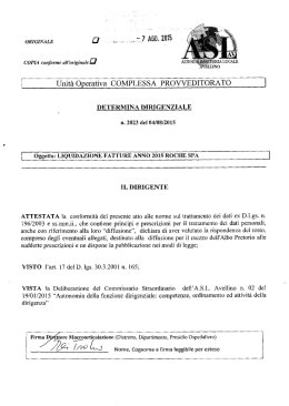 4775 07082015 PROVV N 2023 DEL 2015 LIQUIDAZIONE