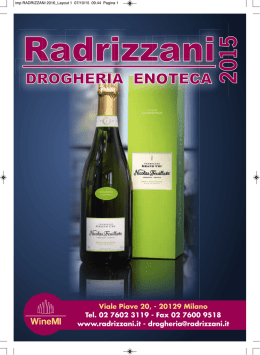 Viale Piave 20, - 20129 Milano Tel. 02 7602 3119 - Fax