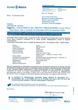 ©Gruppo bancario lccrea