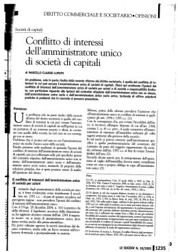 Societ&agrave; di capitali