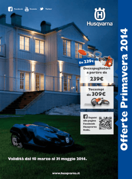 Offerte Primav era 2014