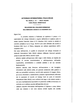 Via Alserio, n. 22 - 20154 MILANO Codice Fiscale