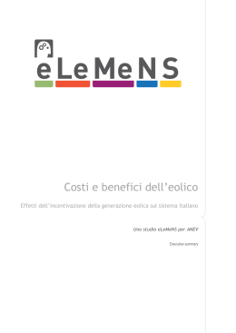 Executive summary studio eLeMeNS