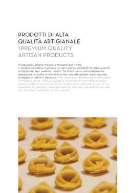_Pastafrescarossi _Brochure prodotti _PDF _Lowres