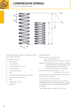 COMPRESSION SPRINGS