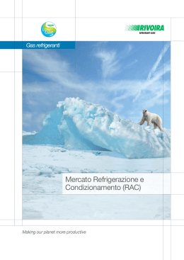 Gas refrigeranti - Rivoira Refrigerants s.r.l.
