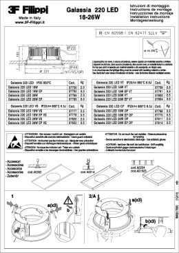 IMI0217000 FG.IS.GALASSIA 220 LED 18-26W