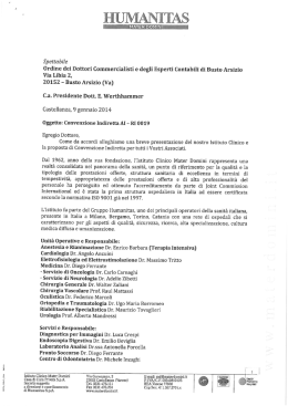 Spettabile - Ordine dei Dottori Commercialisti Busto Arsizio