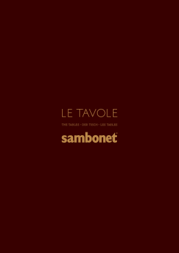LE TAVOLE - Tienda Mary