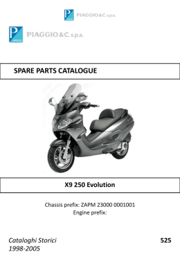 SPARE PARTS CATALOGUE